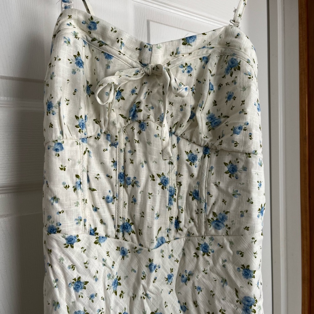 Floral Spaghetti Strap Dress